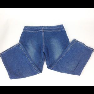 Vintage 90s Venus Girl Trap Crop Jeans Sz 9